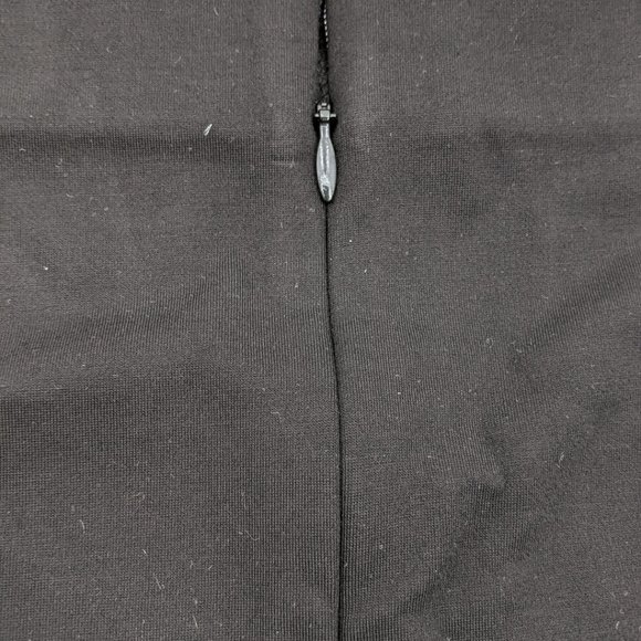 Marisa Kenson Pleather Ruby Black Skirt - Picture 4 of 4